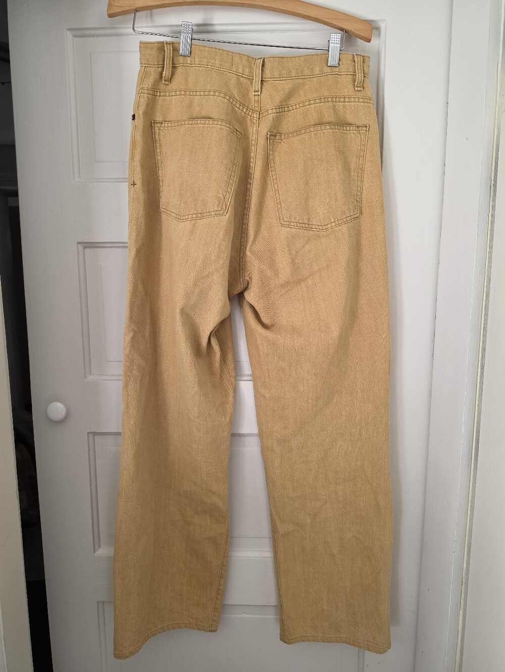 imogene + willie Catherine RARE Mustard Yellow color High-Rise Jeans - Picture 5 of 11